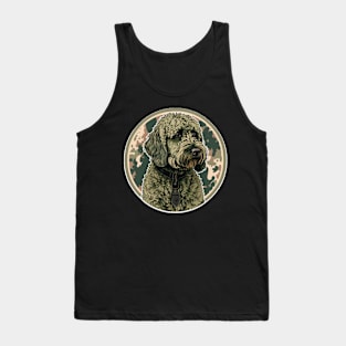 Labradoodle Camouflage Motif Tank Top